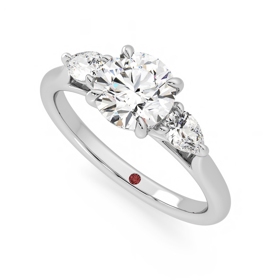 Affinity Ring - 0.30ct Round Diamond