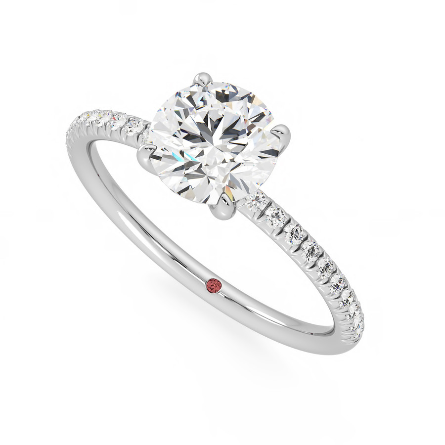 Dulcet Ring - 0.30ct Round Diamond