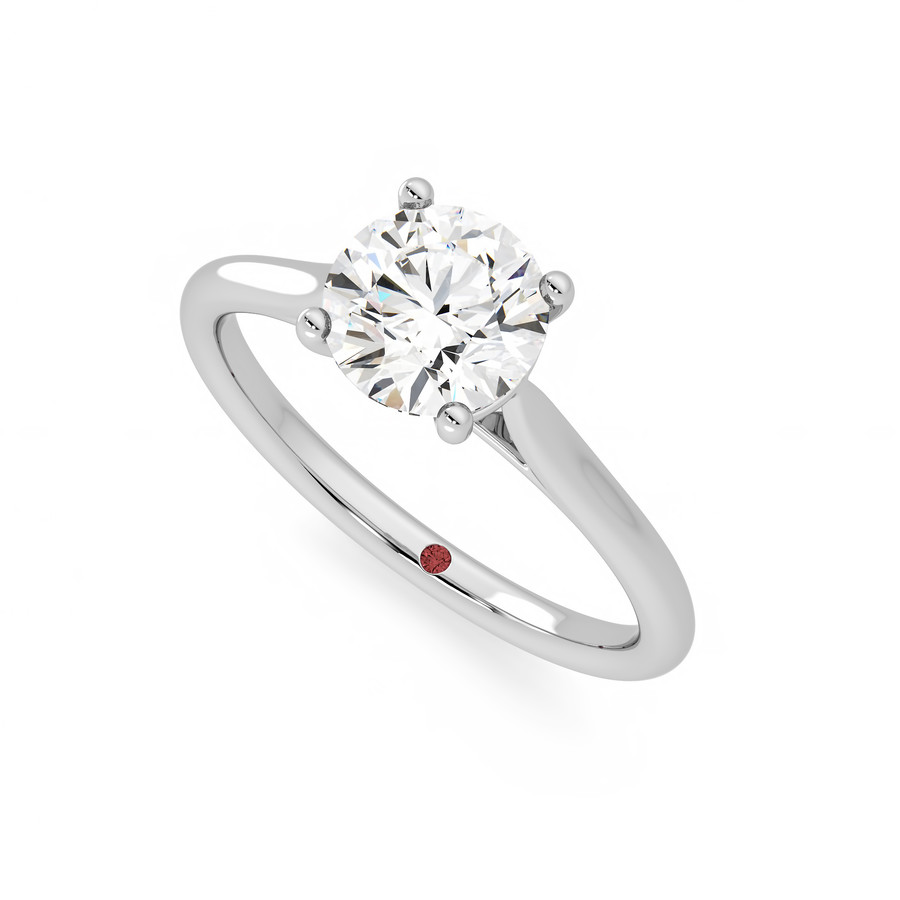 Hope Ring - 0.30ct Round Diamond