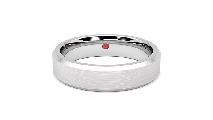 Taylor & Hart Seymour Platinum Wedding Ring 360 detail 01
