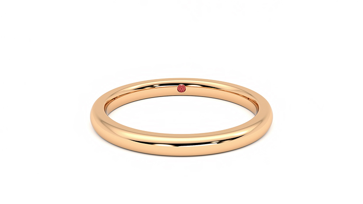 Taylor & Hart Willow Rose Wedding Ring 360 detail 01