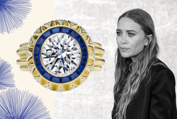 Mary-Kate Olsen bespoke engagement ring