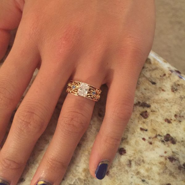 customer custom ring