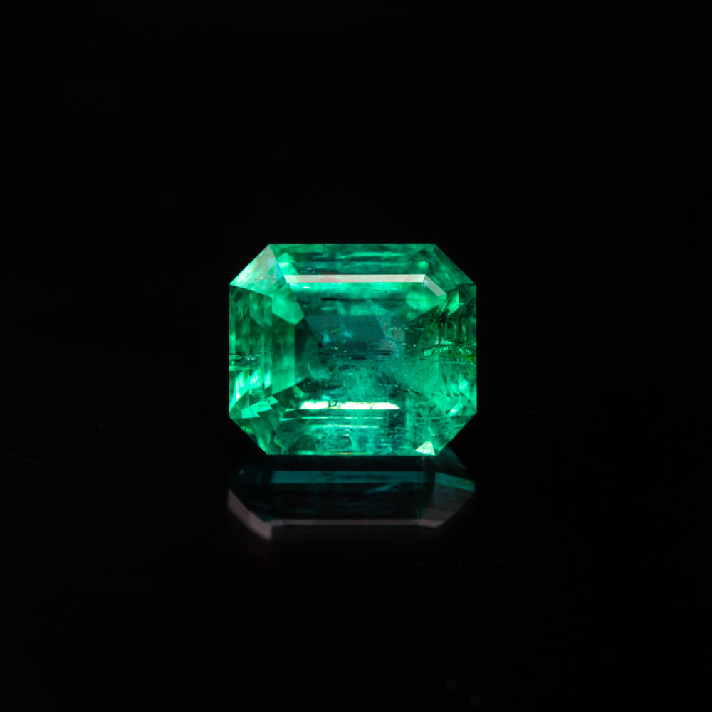 Emerald cut emerald