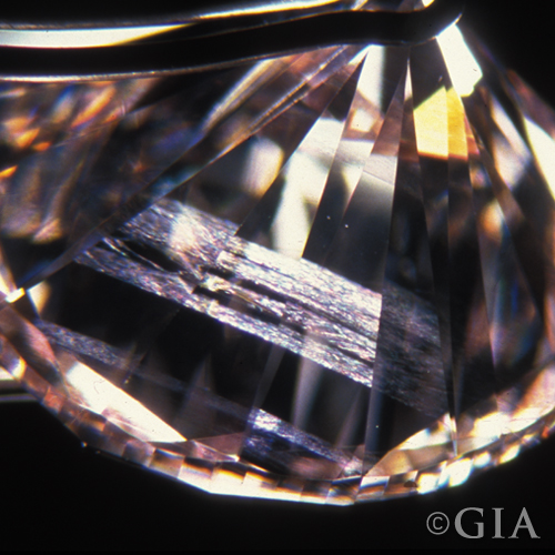 Internal Graining diamond inclusion