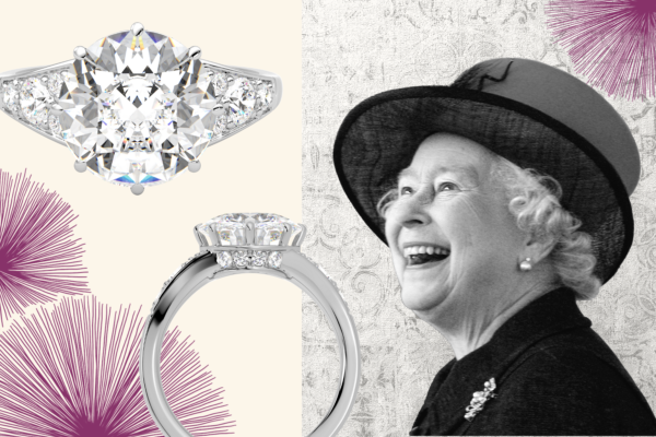 Queen elizabeth engagement ring